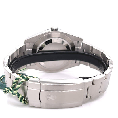 Rolex Oyster Perpetual 41mm Stainless Steel Green Dial 124300 - Beverly Hills Watch Company