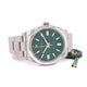 Rolex Oyster Perpetual 41mm Stainless Steel Green Dial 124300 - Beverly Hills Watch Company