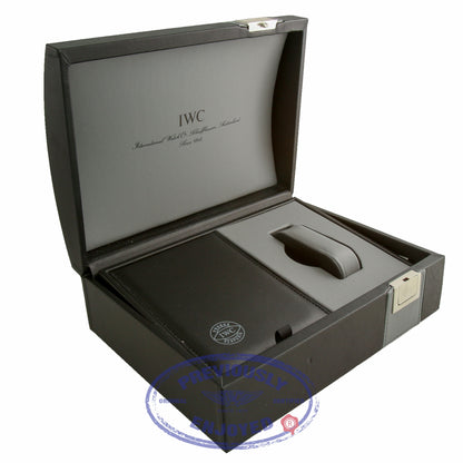 IWC Pilot's Double Chronograph Limited Edition Ceramic Black Dial Black Kevlar Strap IW378601 WMLPP7 - Beverly Hills Watch Store