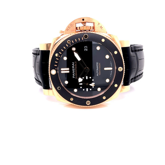 Panerai Submersible 42mm Goldtech PAM00974 - Beverly Hills Watch Company