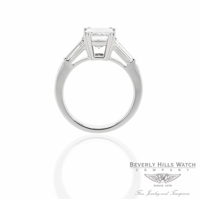 Designs by Naira Diamond Engagement Platinum Ring WU2NM8 WU2NM8 - Beverly Hills Jewelry Company