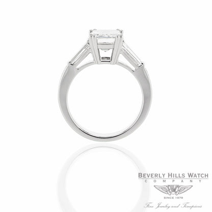 Designs by Naira Diamond Engagement Platinum Ring WU2NM8 WU2NM8 - Beverly Hills Jewelry Company