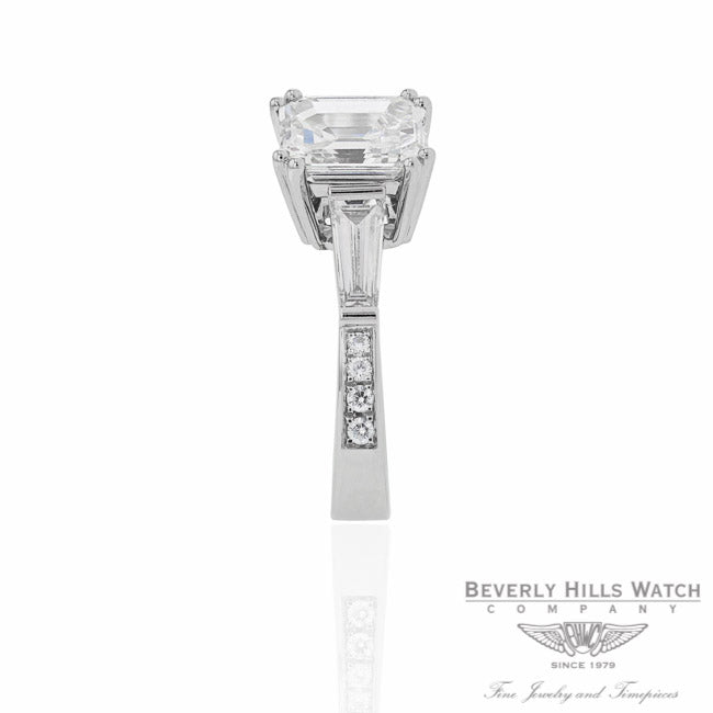 Designs by Naira Diamond Engagement Platinum Ring WU2NM8 WU2NM8 - Beverly Hills Jewelry Company