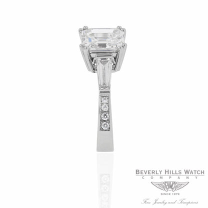 Designs by Naira Diamond Engagement Platinum Ring WU2NM8 WU2NM8 - Beverly Hills Jewelry Company