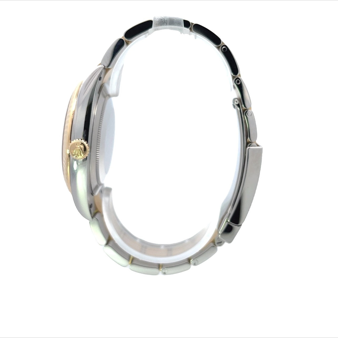 Rolex Datejust 41mm Black Diamond Dial Yellow Gold and Stainless 126333 - Beverly Hills Watch Company