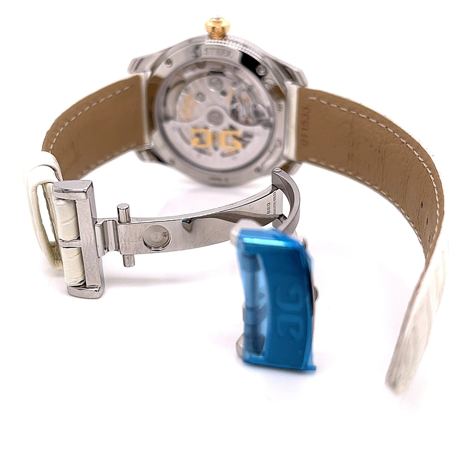 Glashutte Original Lady Serenade 36mm Diamond Bezel 1-39-22-09-16-04 - Beverly Hills Watch Company