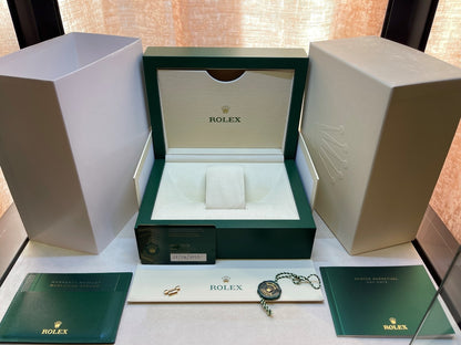 Rolex Day-Date 36mm Yellow Gold President White Dial Gold Roman 128238 - Beverly Hills Watch Company