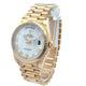 Rolex Day-Date 36mm Yellow Gold President White Dial Gold Roman 128238 - Beverly Hills Watch Company
