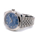 Rolex Datejust 41mm White Gold Fluted Blue Dial Silver Roman Jubilee Bracelet 126334 X6LC5N - Beverly Hills Watch