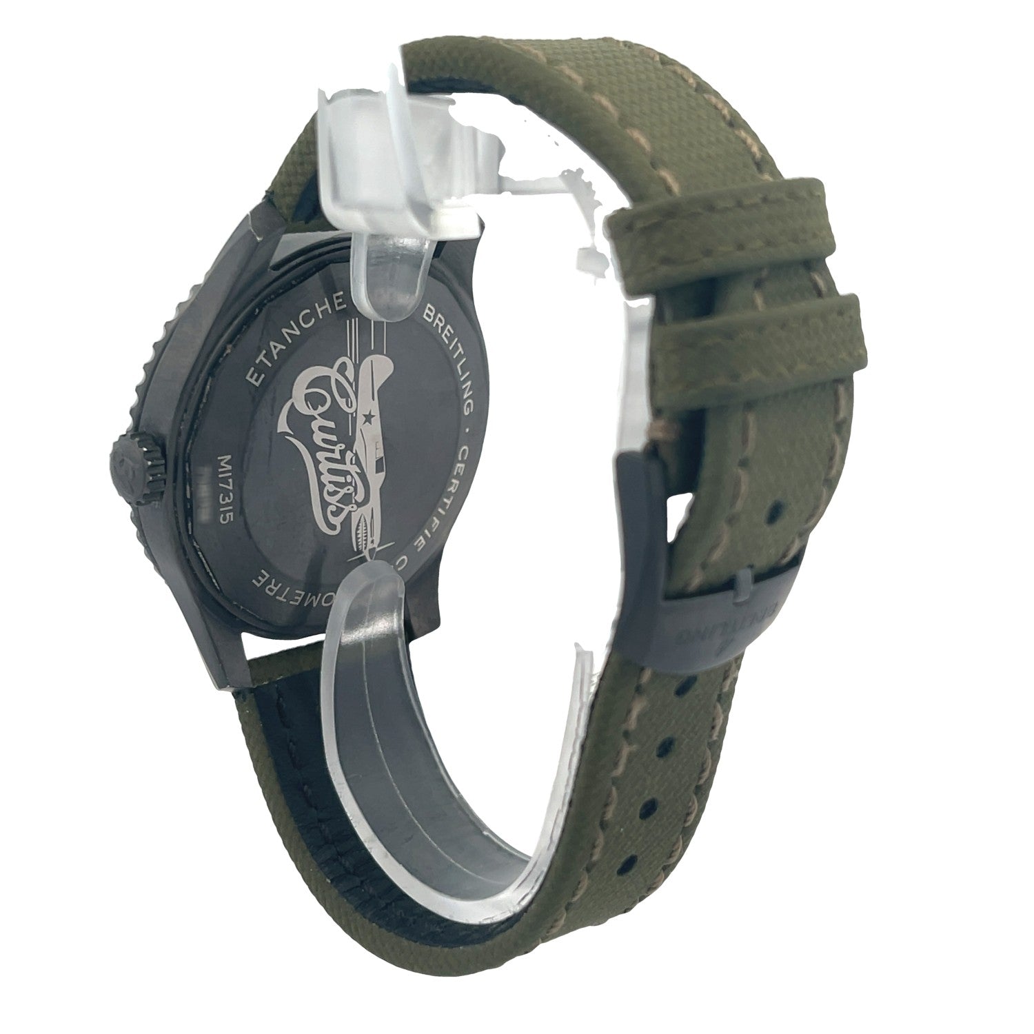 Breitling Aviator 8 Curtis Warhawk 41mm Black Steel M173152A1L1X1 - Beverly Hills Watch Company