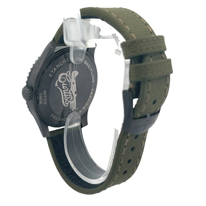 Breitling Aviator 8 Curtis Warhawk 41mm Black Steel M173152A1L1X1 - Beverly Hills Watch Company