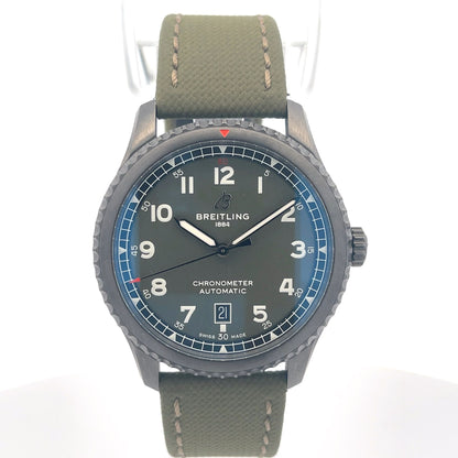 Breitling Aviator 8 Curtis Warhawk 41mm Black Steel M173152A1L1X1 - Beverly Hills Watch Company