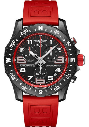 Breitling Endurance Pro Breitlight® Black and Red X82310D91B1S1 - Beverly Hills Watch Company