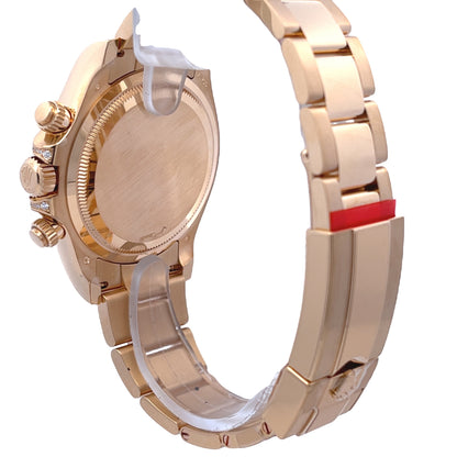 Rolex Yellow Gold Daytona Baguette Diamond Bezel and Dial 126598tbr