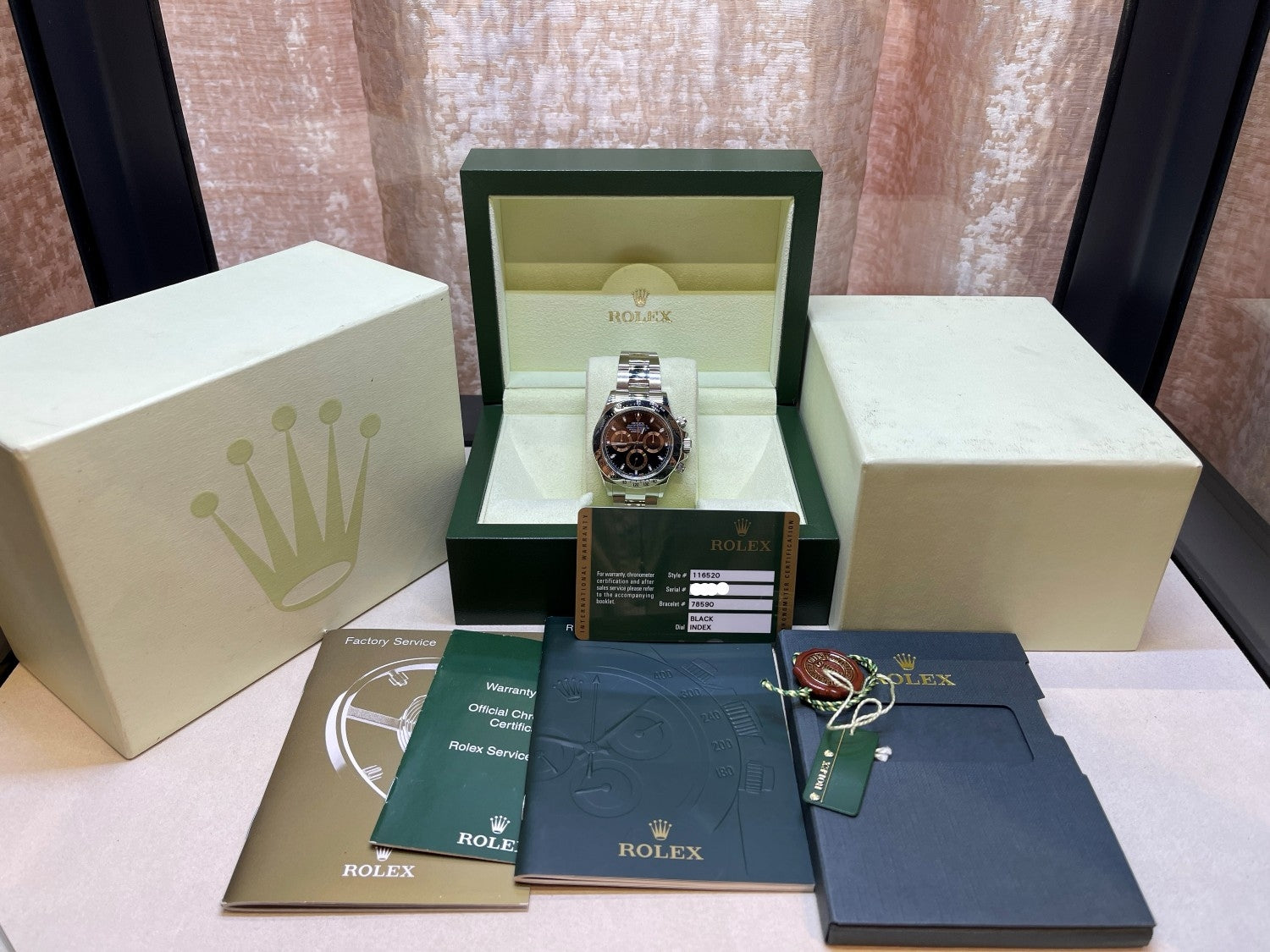 Rolex Daytona Classic, 40mm Stainless Steel Black Dial 116520 - Beverly Hills Watch Company