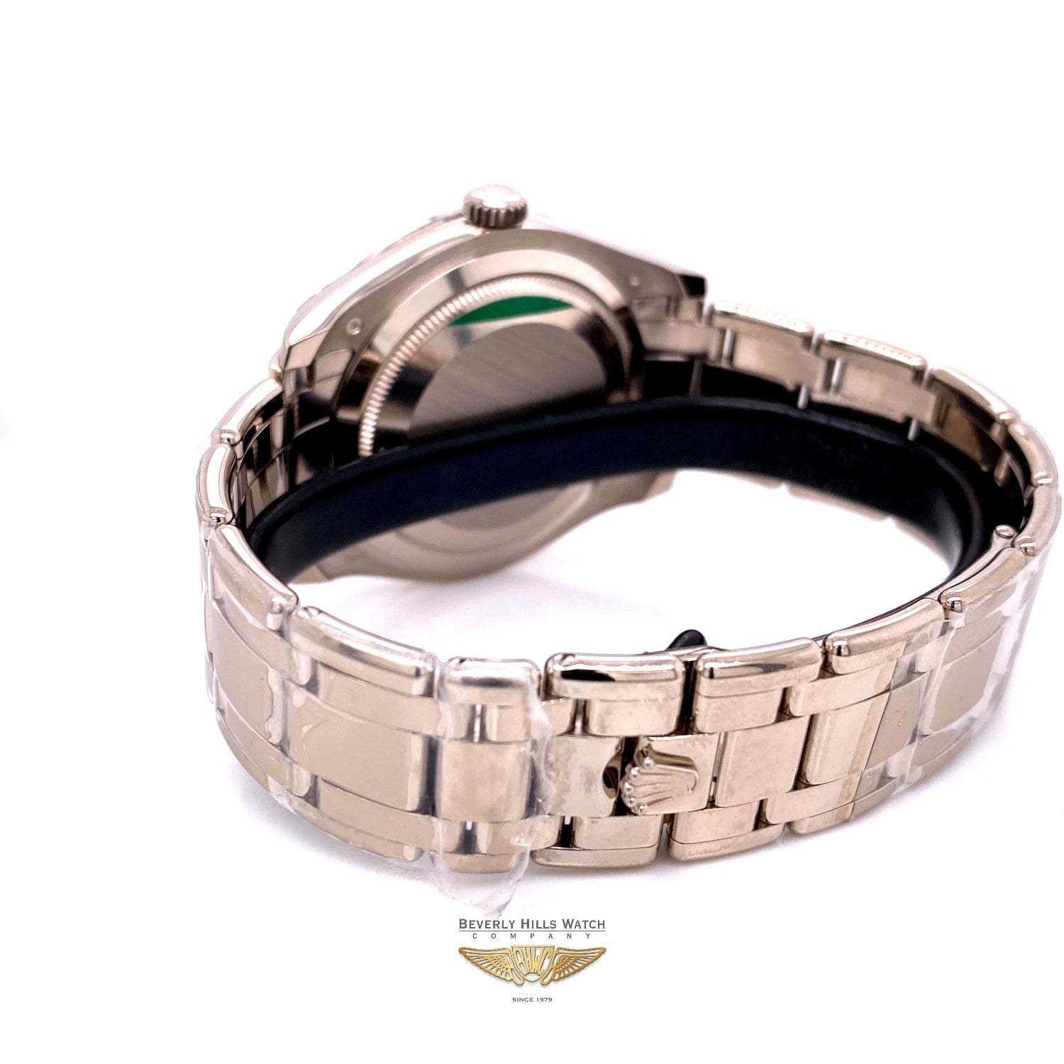 Rolex Pearlmaster Datejust 39mm White Gold Sapphire and diamonds 86349SAFUBL XFQPWP