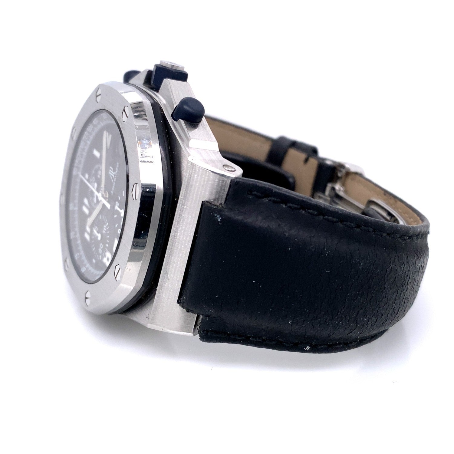 Audemars Piguet Royal Oak Offshore 42mm Stainless Steel Black Dial 25770ST.OO.D001IN - Beverly Hills Watch Company