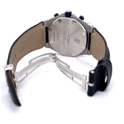 Audemars Piguet Royal Oak Offshore 42mm Stainless Steel Black Dial 25770ST.OO.D001IN - Beverly Hills Watch Company