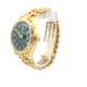 Rolex Day-Date President 36mm Yellow Gold Fluted Bezel Green Dial 118238 - Beverly Hills Watch Company