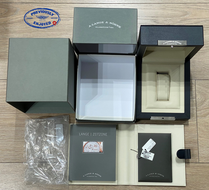 A. Lange & Sohne 1 Time Zone 41.9mm Rose Gold 116.032 XJDC7L - Beverly Hills Watch Company