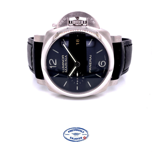 Panerai Luminor Marina 1950 3 Days 42mm Stainless Steel PAM00392 XL5HV7 - Beverly Hills Watch Company