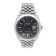 Rolex Datejust 41mm White Gold Fluted Slate Dial Jubilee Bracelet 126334 - Beverly Hills Watch Company
