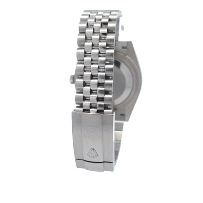 Rolex Datejust 41mm White Gold Fluted Slate Dial Jubilee Bracelet 126334 - Beverly Hills Watch Company
