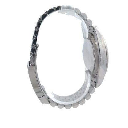 Rolex Datejust 41mm White Gold Fluted Slate Dial Jubilee Bracelet 126334 - Beverly Hills Watch Company