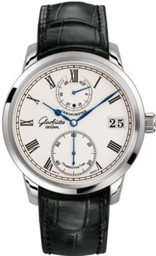 Glashutte Original Senator Chronometer Regulator White Gold 1-58-04-04-04-04 - Beverly Hills Watch Company