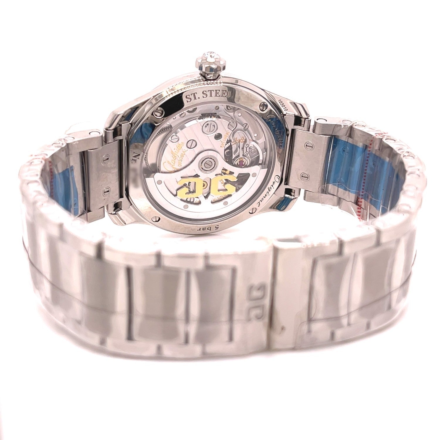 Glashutte Original Lady Serenade 36mm Diamond Bezel 1-39-22-08-22-34 - Beverly Hills Watch Company