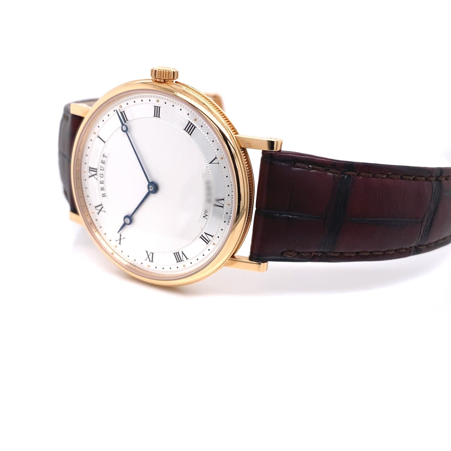 Breguet Classique Ultra Slim 38MM Rose Gold Silver Dial 5157BR/11/9V6 - Beverly Hills Watch Company