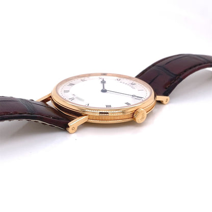 Breguet Classique Ultra Slim 38MM Rose Gold Silver Dial 5157BR/11/9V6 - Beverly Hills Watch Company
