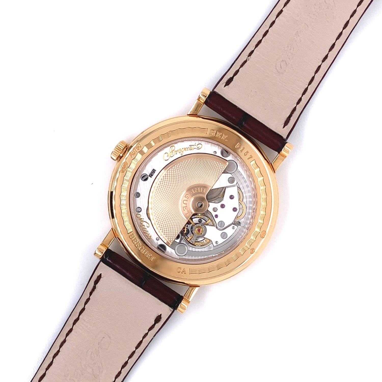 Breguet Classique Ultra Slim 38MM Rose Gold Silver Dial 5157BR/11/9V6 - Beverly Hills Watch Company
