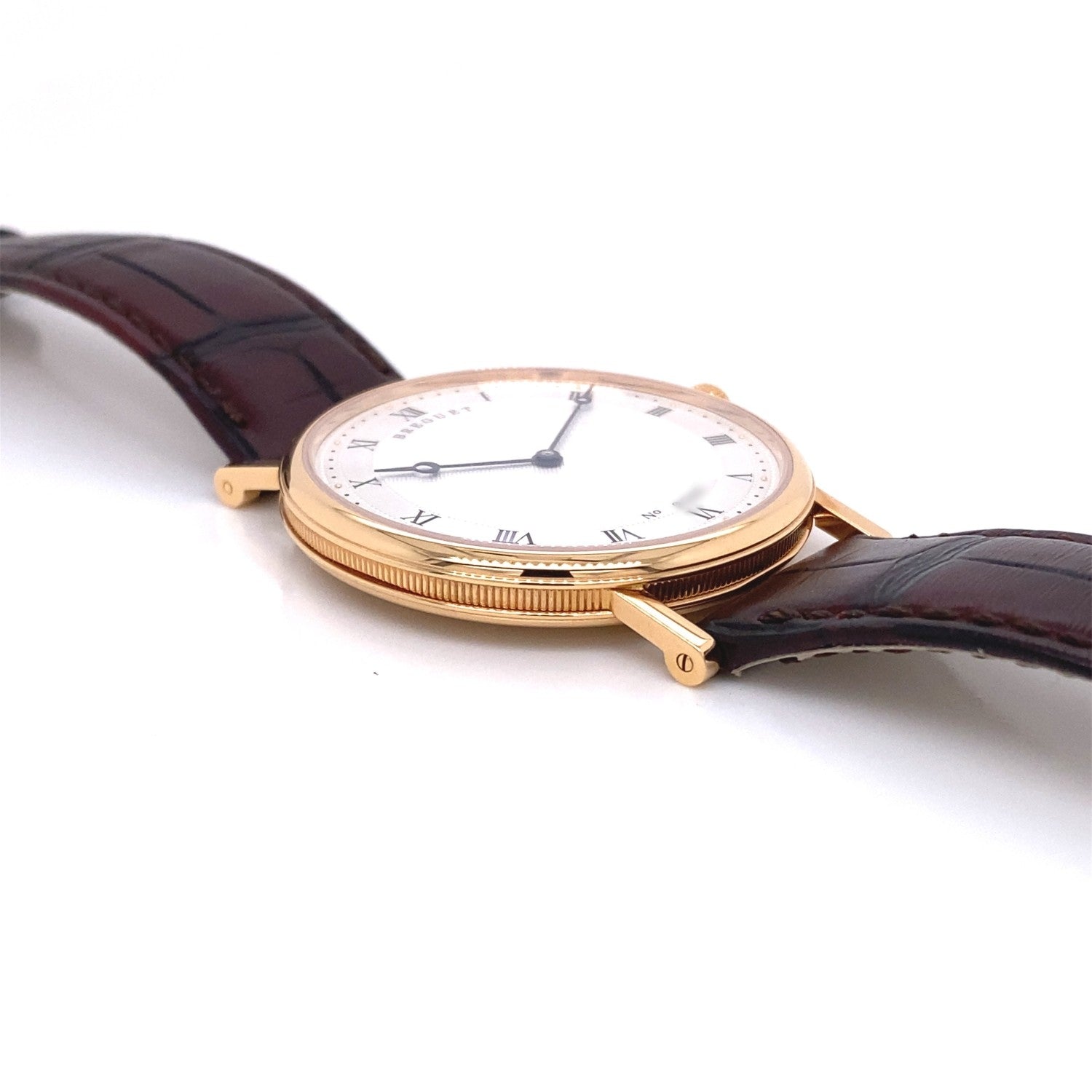 Breguet Classique Ultra Slim 38MM Rose Gold Silver Dial 5157BR/11/9V6 - Beverly Hills Watch Company