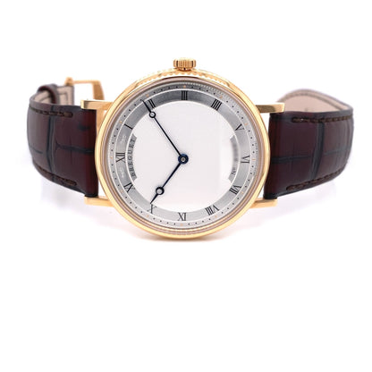 Breguet Classique Ultra Slim 38MM Rose Gold Silver Dial 5157BR/11/9V6 - Beverly Hills Watch Company