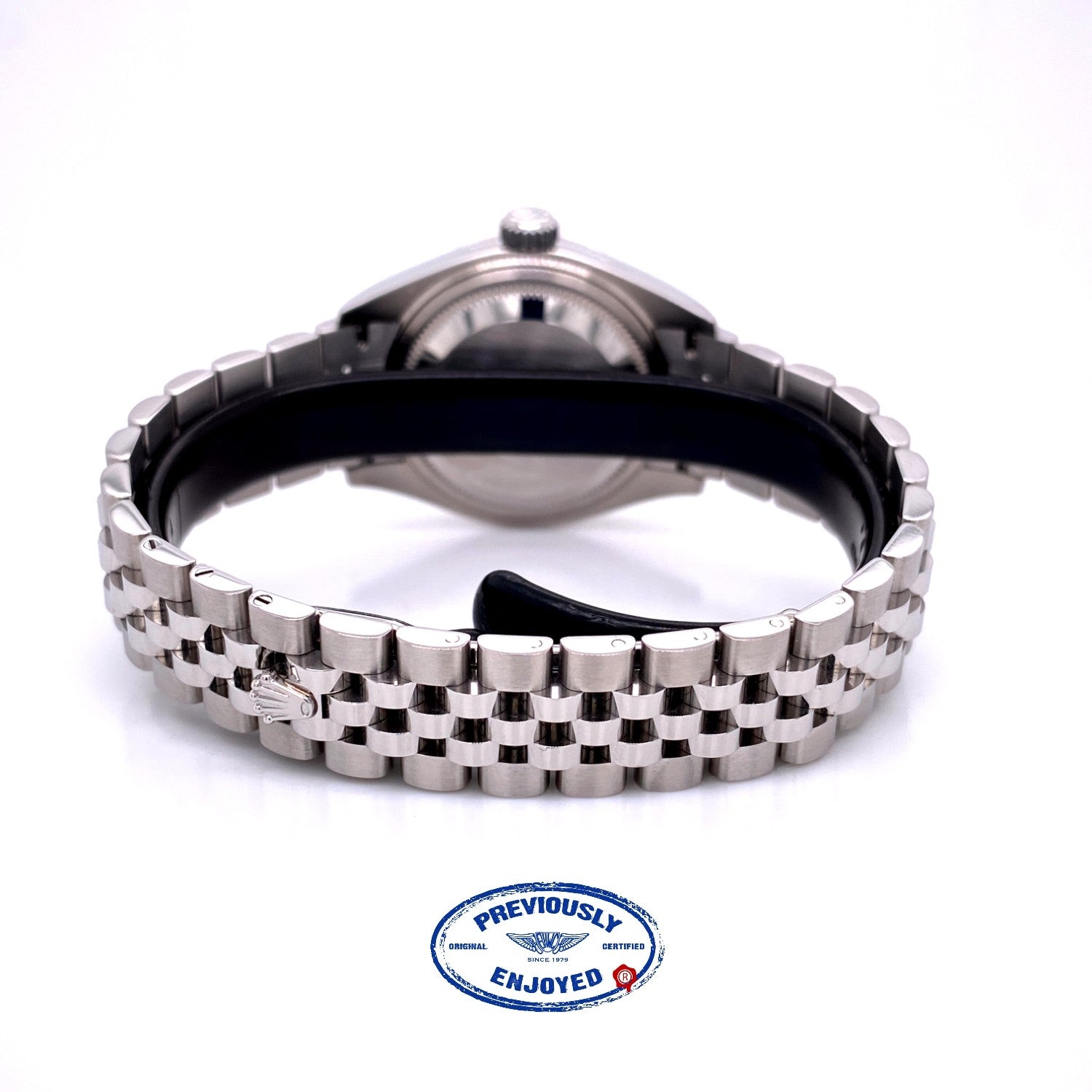 Rolex Datejust 28mm Fluted Bezel Dark Grey Jubilee 279174 XU8TMX - Beverly Hills Watch Company