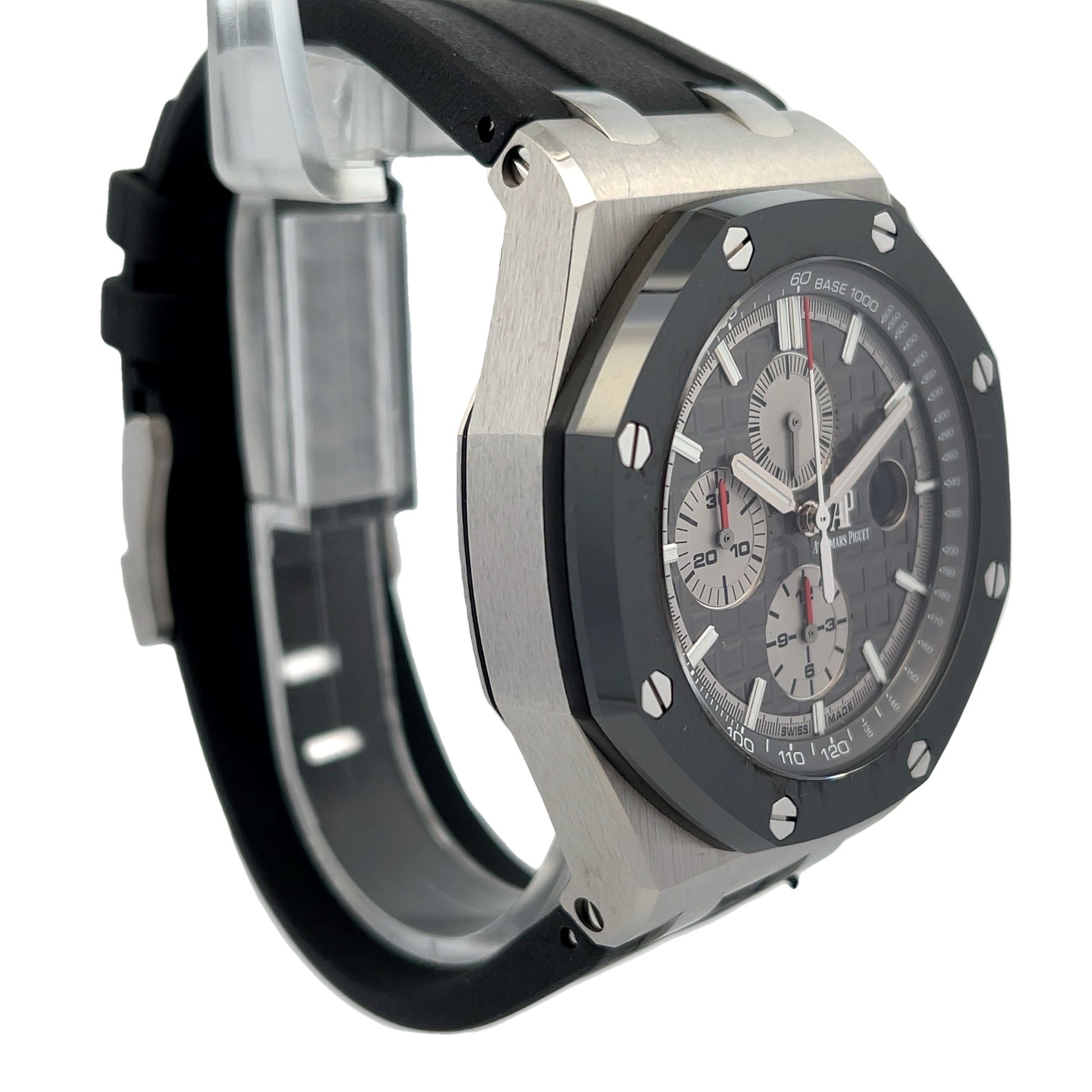 Audemars Piguet Royal Oak Offshore 44mm Titanium Slate Grey Dial 26400IO.OO.A004CA.01 - Beverly Hills Watch Company