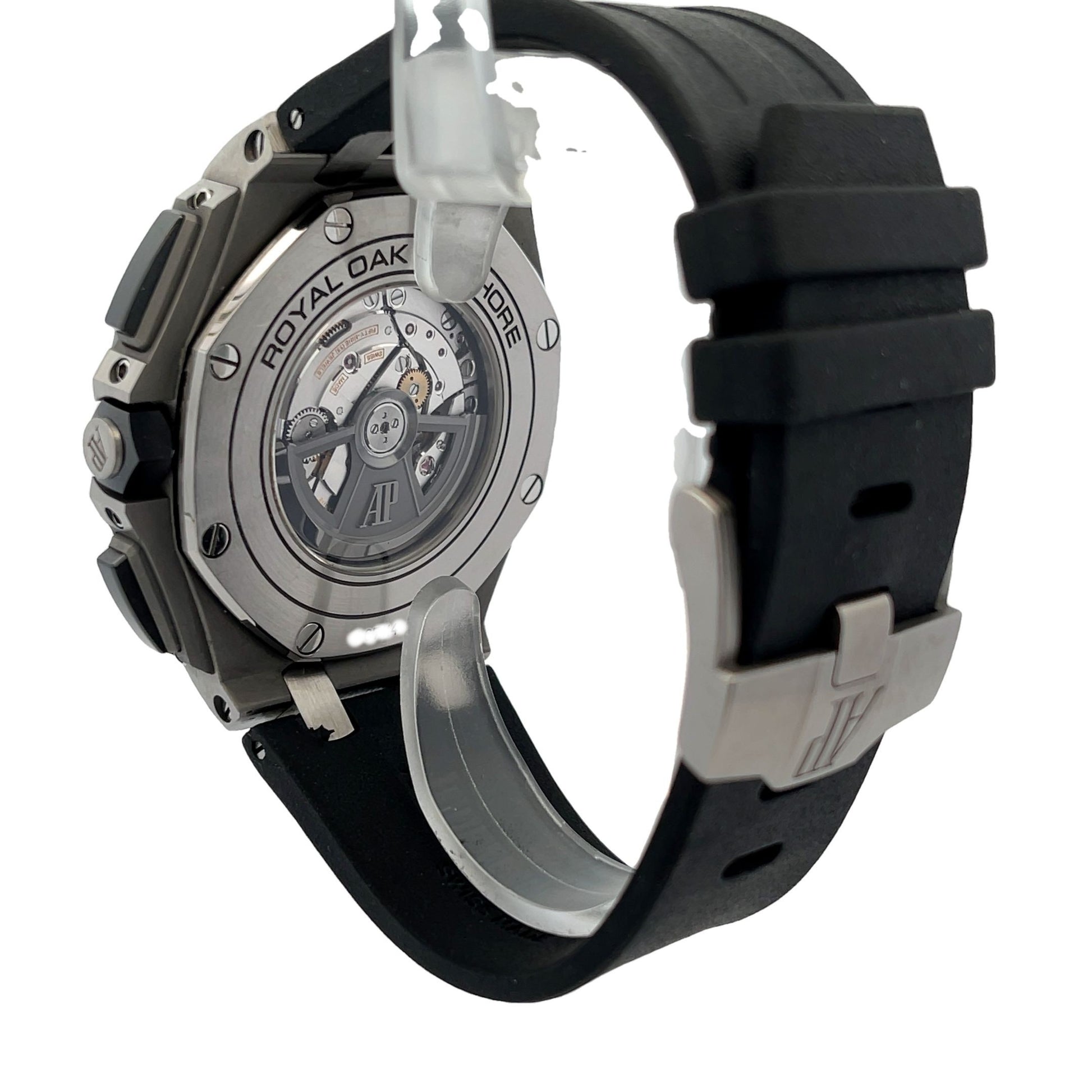 Audemars Piguet Royal Oak Offshore 44mm Titanium Slate Grey Dial 26400IO.OO.A004CA.01 - Beverly Hills Watch Company