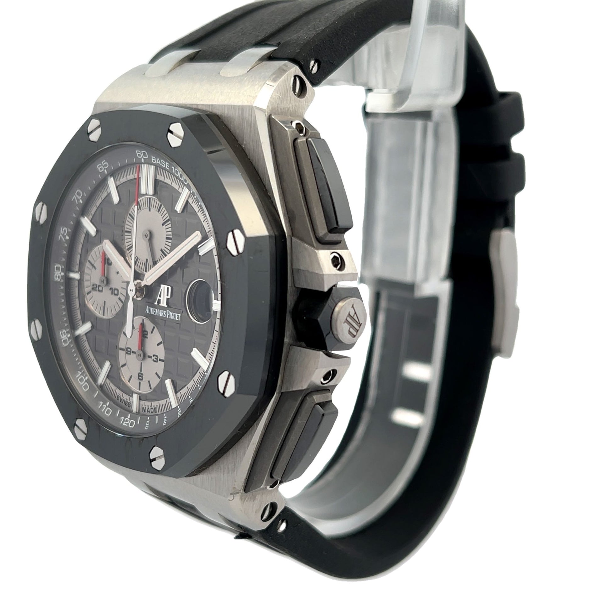 Audemars Piguet Royal Oak Offshore 44mm Titanium Slate Grey Dial 26400IO.OO.A004CA.01 - Beverly Hills Watch Company
