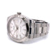 Rolex Datejust 41mm White Gold Fluted Silver Dial Index Oyster Bracelet 126334 Y0WZNT - Beverly Hills Watch