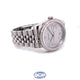 Rolex Datejust 36MM 18k White Gold Diamond Bezel Silver Diamond Dial 116244 Y1M9L5 - Beverly Hills Watch Company
