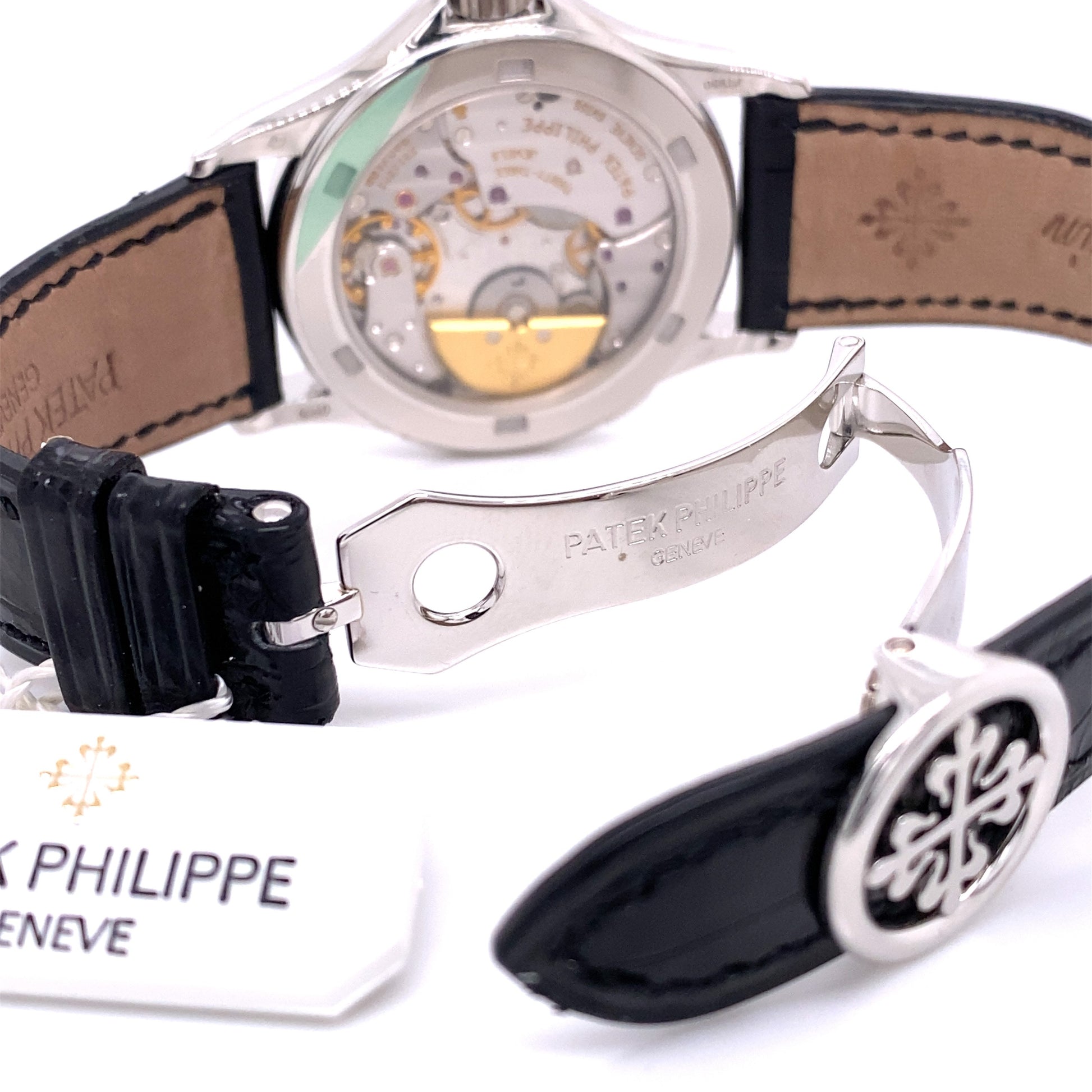 Patek Philippe Platinum World Timer 37mm Blue Dial 5110P Y24CE1 - Beverly Hills Watch Company