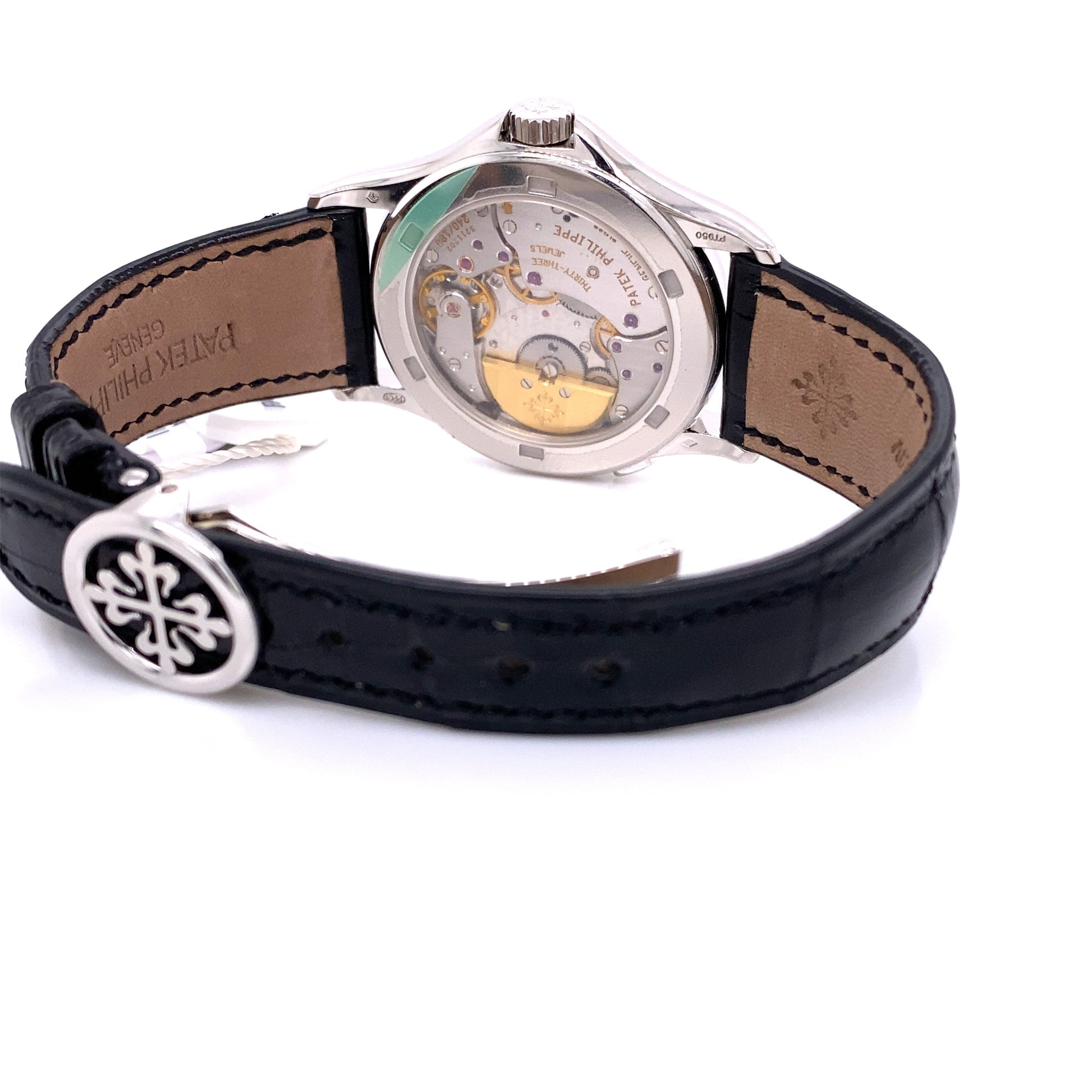 Patek Philippe Platinum World Timer 37mm Blue Dial 5110P Y24CE1 - Beverly Hills Watch Company