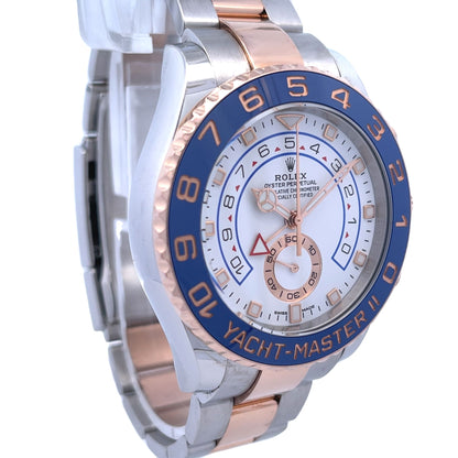 Rolex Yacht-Master II 44mm Rose Gold and Stainless Steel 116681 - Beverly Hills Watch Company