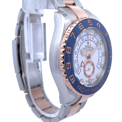 Rolex Yacht-Master II 44mm Rose Gold and Stainless Steel 116681 - Beverly Hills Watch Company
