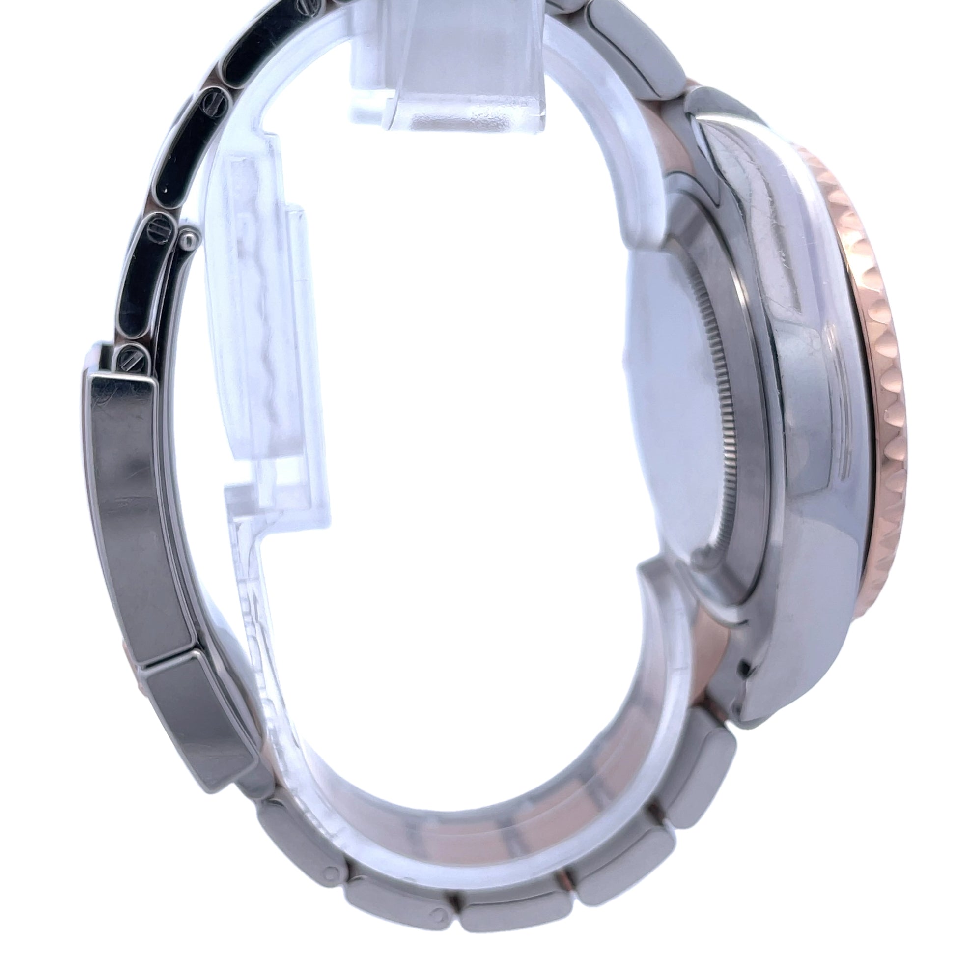 Rolex Yacht-Master II 44mm Rose Gold and Stainless Steel 116681 - Beverly Hills Watch Company