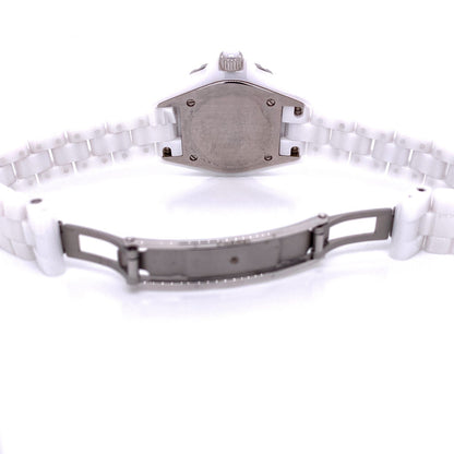 Chanel J-12 29mm White Ceramic Mother of Pearl Diamond Dial H2570 YPDDYR - Beverly Hills Watch Company