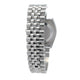 Rolex Datejust 36MM 18k White Gold Diamond Bezel Silver Floral Dial 116244 - Beverly Hills Watch Company