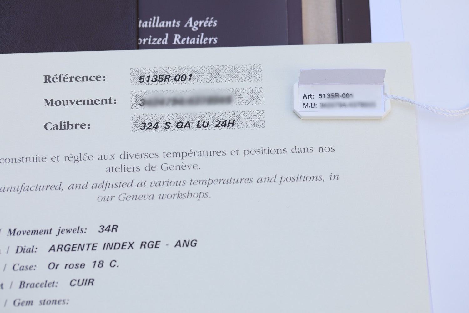 Patek Philippe Gondolo Annual Calendar Calendario Rose Gold Silver Dial 5135r-001 YXCQT9 - Beverly Hills Watch Company