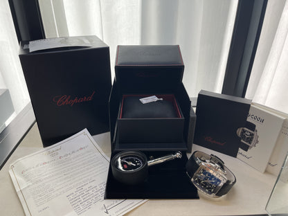 Chopard Mille Miglia Tycoon Chronograph Stainless Steel Black Dial 168961-3001 - Beverly Hills Watch Company